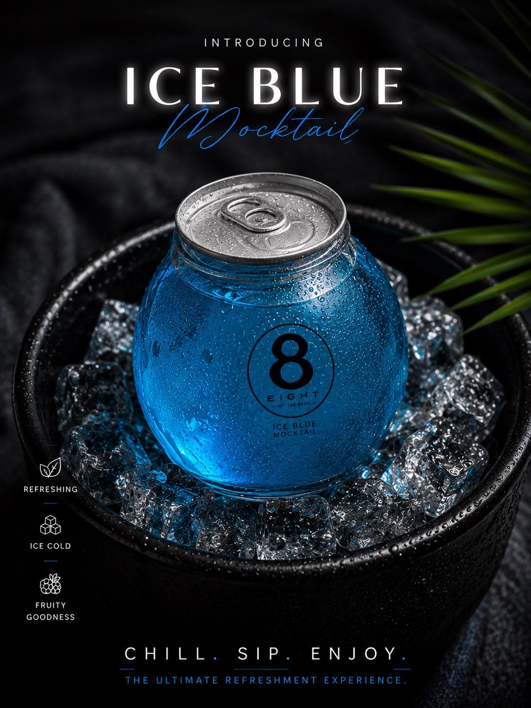 Ice Blue Mocktail